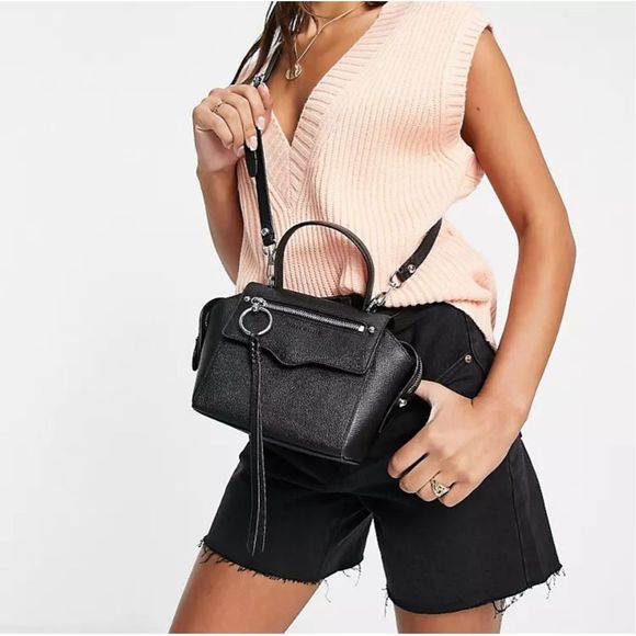 Rebecca Minkoff Bags Rebecca Minkoff Black Gabby Satchel Bag Poshmark